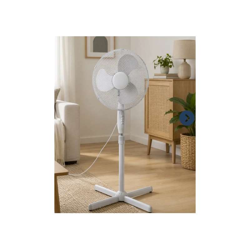 Ventilateur sur pied oscillant 125 cm - Produits à prix grossiste
