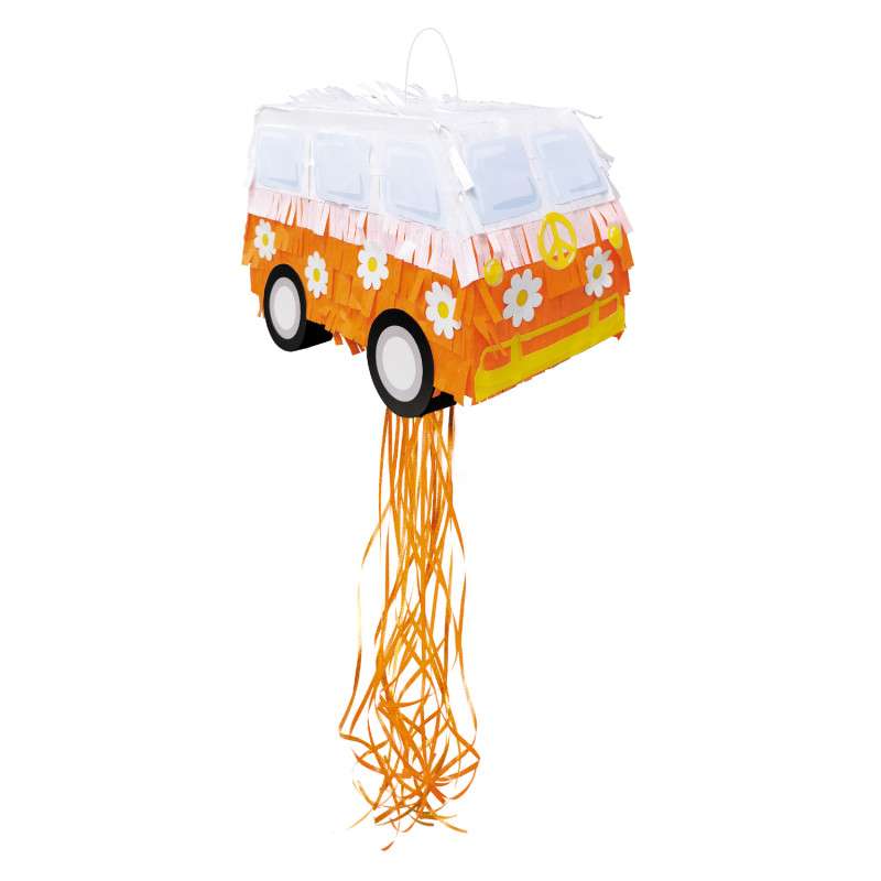 Hippie Party Combi Pinata 45x29x26 cm tegen groothandelsprijzen - piñata tegen groothandelsprijzen