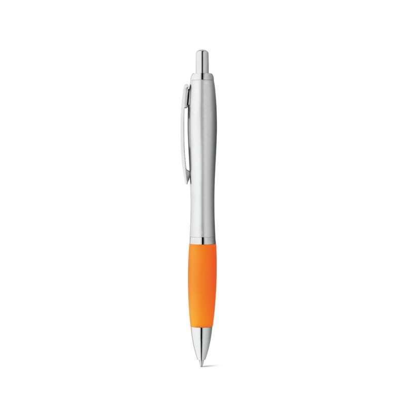 Colored Grip Metal Clip Ballpoint Pen 12x140mm at wholesale prices - Ballpoint pen at wholesale prices