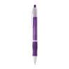 Slim Blue Ballpoint Pen with Grip 10x145mm - Ballpoint pen at wholesale prices Slim Blue Ballpoint Pen with Grip 10x145mm - Ballpoint pen at wholesale prices