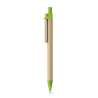 Kraft Paper Ballpoint Pen with Wood Clip - Ballpoint pen at wholesale prices Kraft Paper Ballpoint Pen with Wood Clip - Ballpoint pen at wholesale prices