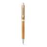 Bamboe balpen met metalen clip 140 mm - Balpen tegen groothandelsprijzen Bamboe balpen met metalen clip 140 mm - Balpen tegen groothandelsprijzen