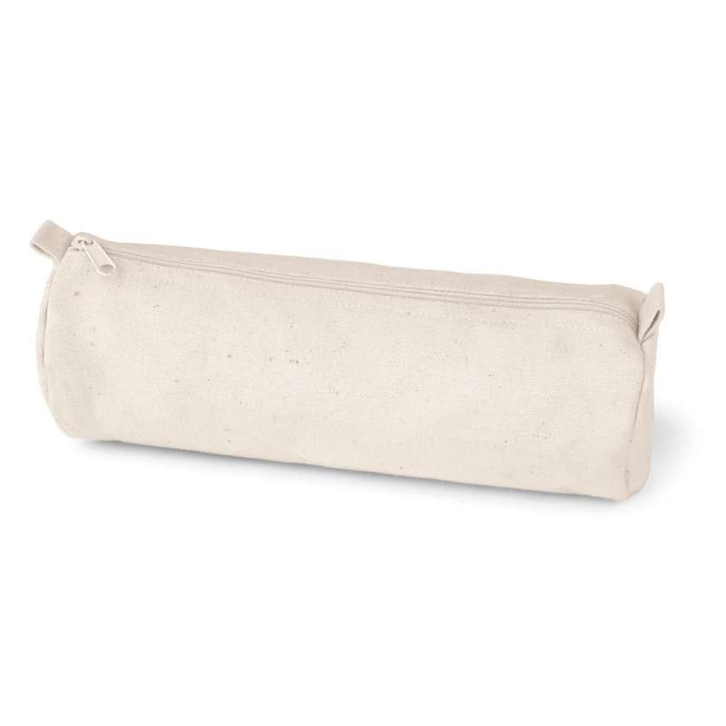 Cylindrical Cotton Pencil Case 70x220mm at wholesale prices - Pencil case at wholesale prices