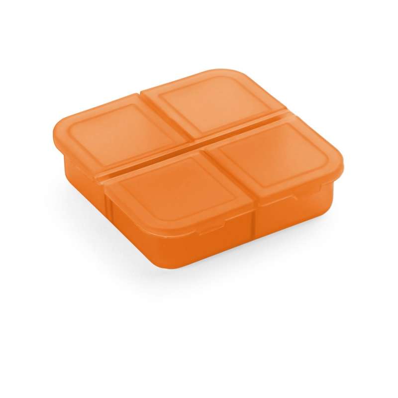 4-Compartment Pill Organizer with Lid, 60mm - Hygiene and health products at wholesale prices