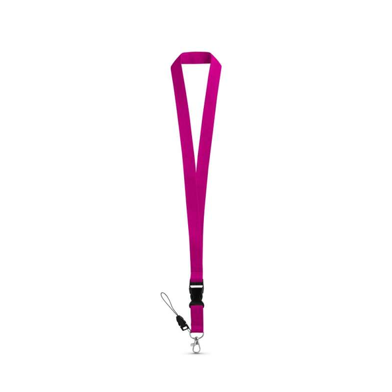 Polyester Lanyard 20mm x 530mm with Clip at wholesale prices - Lanyard at wholesale prices