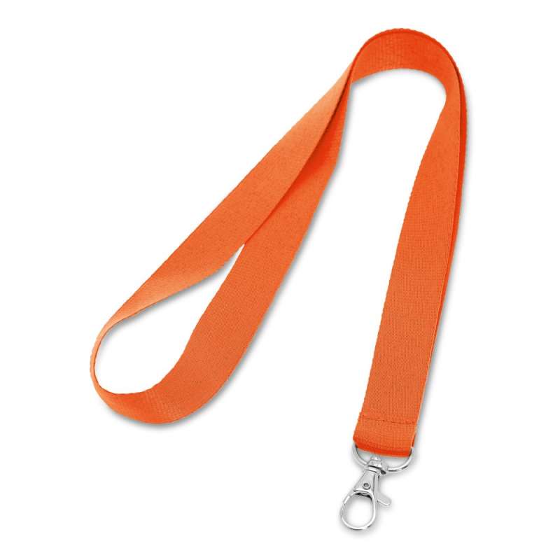 Polyester Lanyard with Metal Clip, 20x480mm - Lanyard at wholesale prices