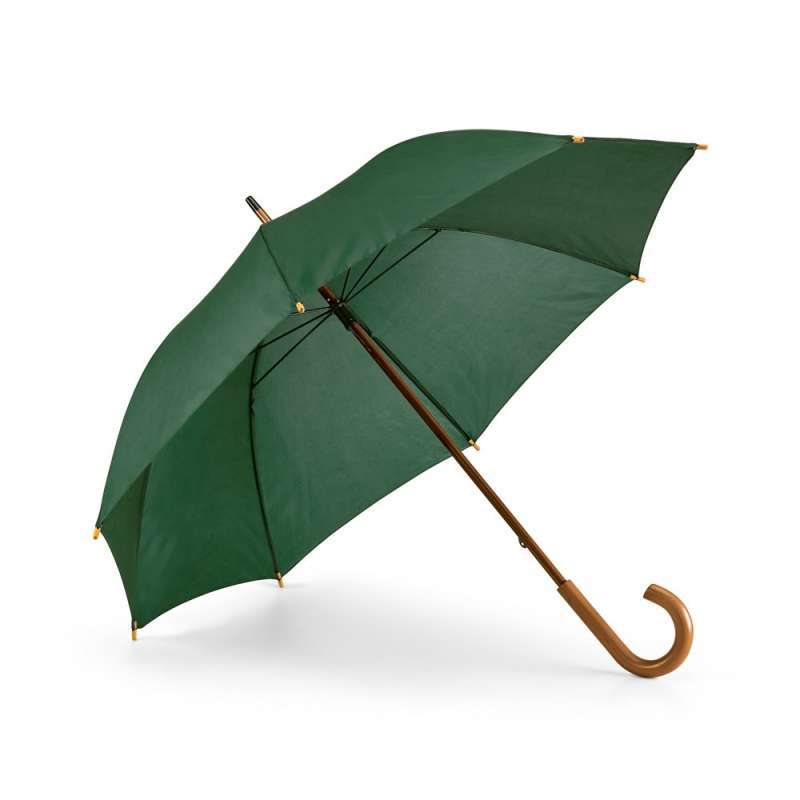 Polyester Parapluie 104 cm met Houten Handvat - Parapluie tegen groothandelsprijzen