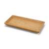 Tabuleiro de bambu 255x130 mm para aperitivos - Tabuleiro a preço grossista