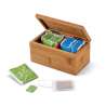 Bamboo tebox med 2 fack 160 mm - Te-set till grossistpris Bamboo tebox med 2 fack 160 mm - Te-set till grossistpris
