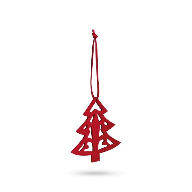 Conjunto de 3 decorações de Natal em feltro 80x90mm - Acessório de Natal a preço grossista