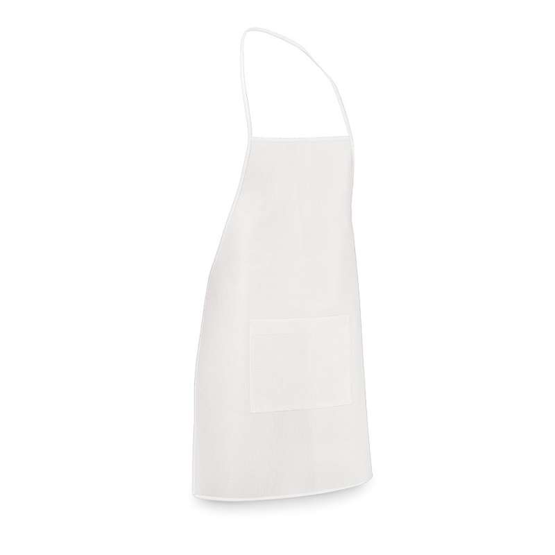 Non-Woven Apron with Pocket, 490x685mm at wholesale prices - Textiles at wholesale prices
