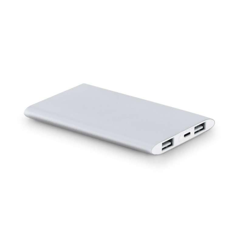 7200mAh Aluminum Portable Charger with USB-A Ports at wholesale prices - High-tech accessory at wholesale prices