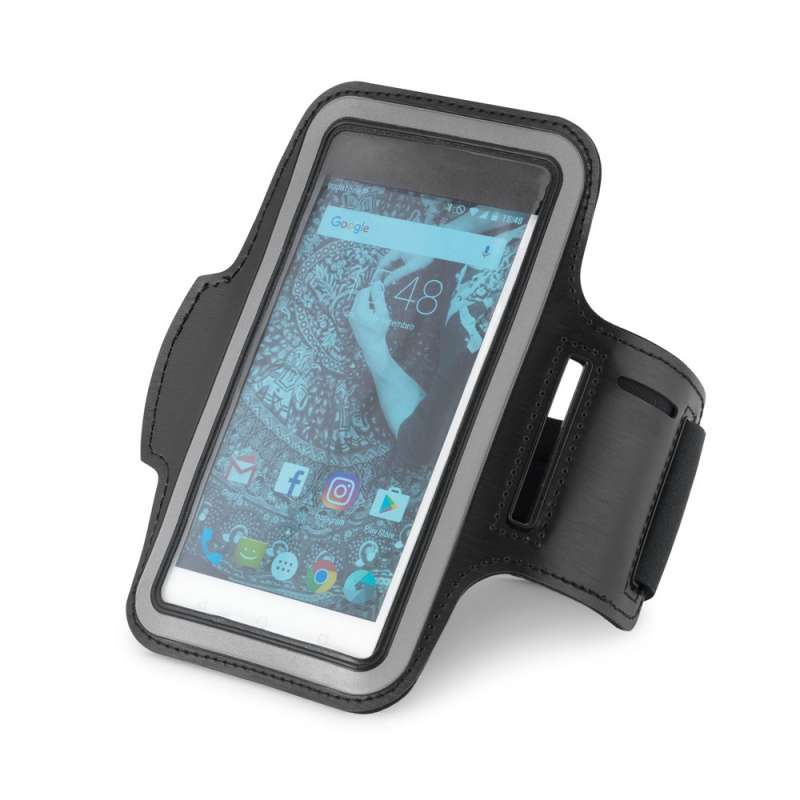 Adjustable Reflective Smartphone Armband for 6.5" Devices at wholesale prices - Phone armband at wholesale prices