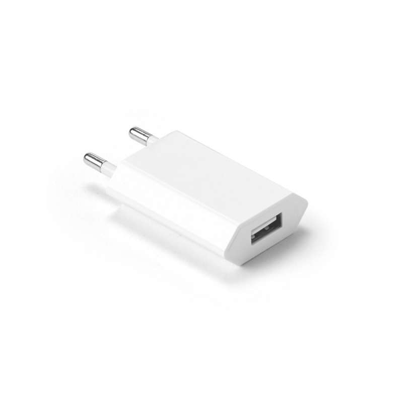 USB-adapter 5V/1A, ABS, 48x35x14 mm til engrospris - USB-nøgle til engrospris
