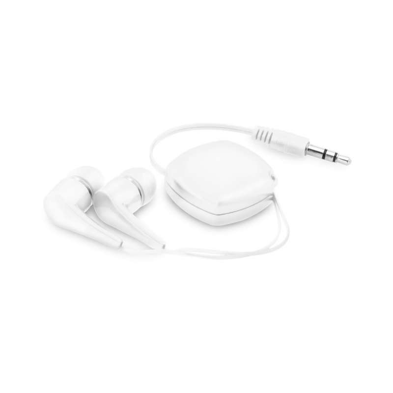 Retractable Earbuds with 0.75m Cable - Audio accessory at wholesale prices