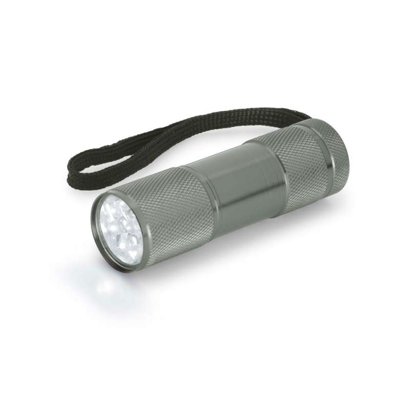 Ficklampa aluminium 9 LED 90 mm - Ficklampa till grossistpris