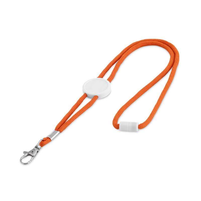 Adjustable Polyester Lanyard 5 x 450 mm - Lanyard at wholesale prices