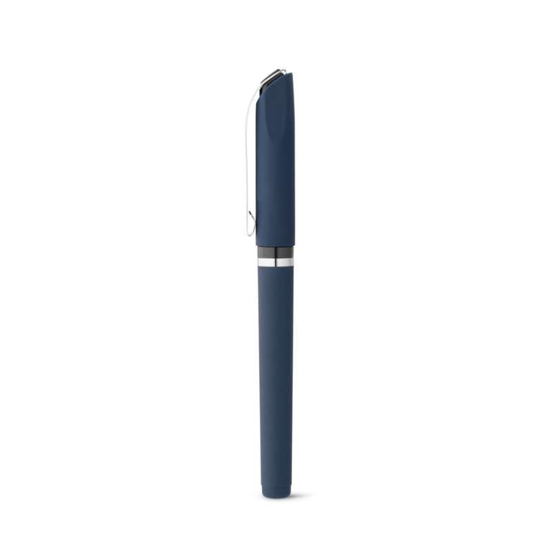 Bolígrafo ABS con acabado de goma 12x140 mm - Bolígrafo a precios de mayorista