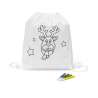 Coloring Backpack with 4 Markers, 12"x14" - Backpack at wholesale prices