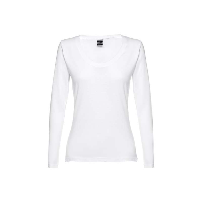 Camiseta larga de mujer en algodón 150 g/m² - Camiseta de manga larga a precios de mayorista