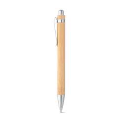 Bamboe balpen met metalen...