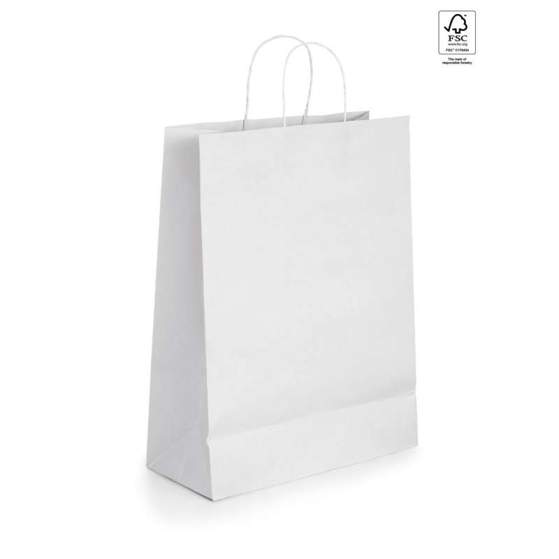 Sac en papier kraft - Accessoire développement durable à prix grossiste