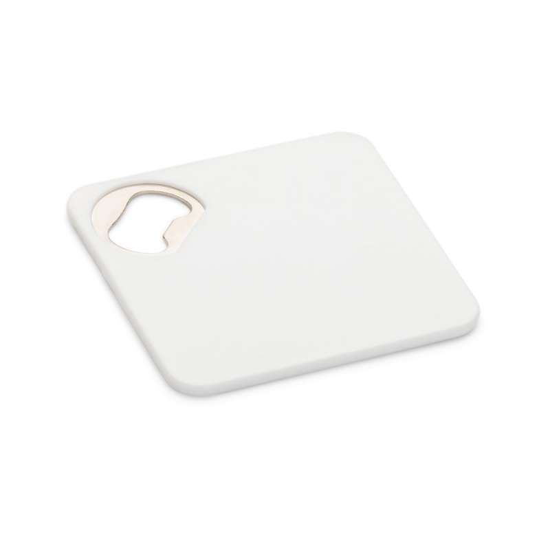 Sottobicchieri con apribottiglie 82x82 mm - Articolo per la casa a prezzi all'ingrosso