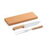 2-Piece Bamboo and Stainless Steel BBQ Set - Kitchen utensil at wholesale prices 2-Piece Bamboo and Stainless Steel BBQ Set - Kitchen utensil at wholesale prices