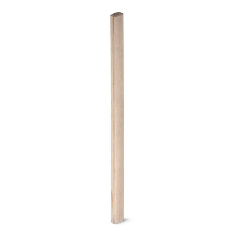 Rectangular Wooden Carpenter Pencil, 11x175mm - Wooden product at wholesale prices