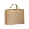 Large Laminated Jute Grocery Tote Bag - Natural product at wholesale prices Large Laminated Jute Grocery Tote Bag - Natural product at wholesale prices