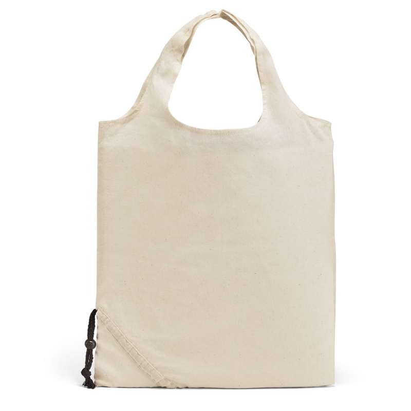 Sac in cotone pieghevole 370x400 mm - Sacchetto a prezzi all'ingrosso