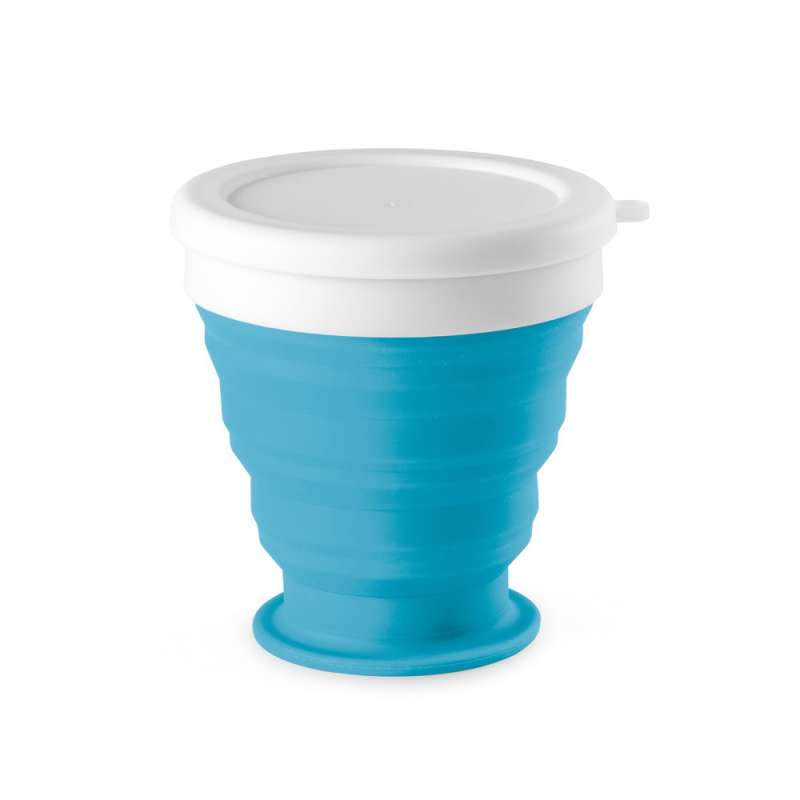 Collapsible Silicone Travel Cup 250 mL at wholesale prices - Cup at wholesale prices