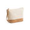 Trousse da toilette 220x130mm in cotone e sughero - Trucco per il trucco a prezzi all'ingrosso Trousse da toilette 220x130mm in cotone e sughero - Trucco per il trucco a prezzi all'ingrosso