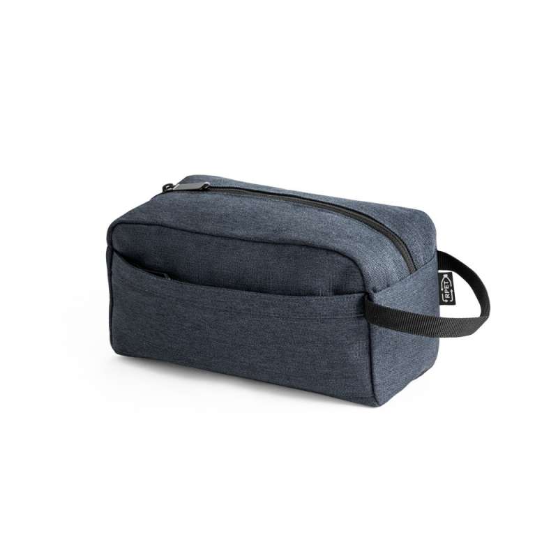 600D Recycled Cosmetic Bag with Handle at wholesale prices - Makeup bag at wholesale prices