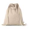 Mochila Reutilizável em Algodão e Poliéster 370x410mm - Acessório reciclável a preço grossista Mochila Reutilizável em Algodão e Poliéster 370x410mm - Acessório reciclável a preço grossista