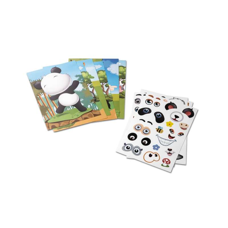 Animal Sticker Set - 6 Sheets, 60+ Stickers - Sticker at wholesale prices