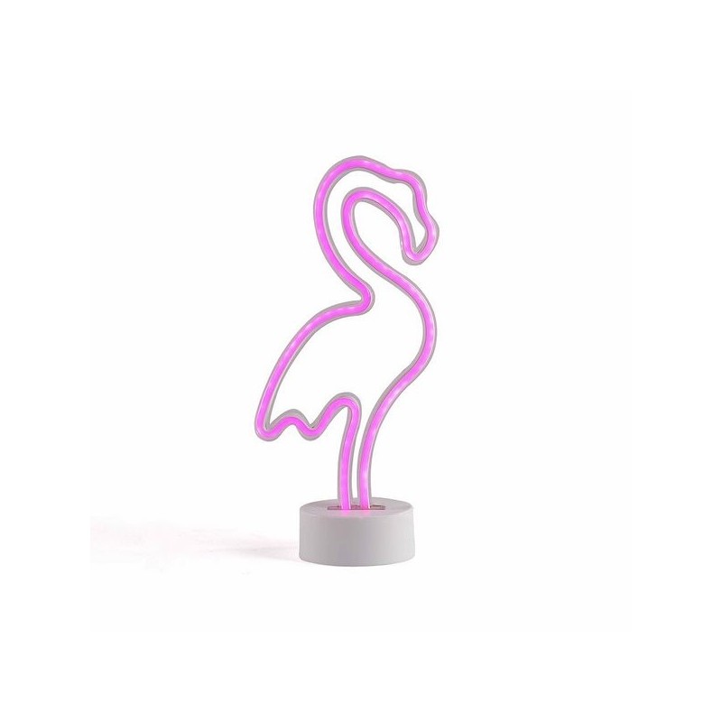 LIVOO - Lampe néon flamant rose à prix grossiste - Lampe à prix de gros