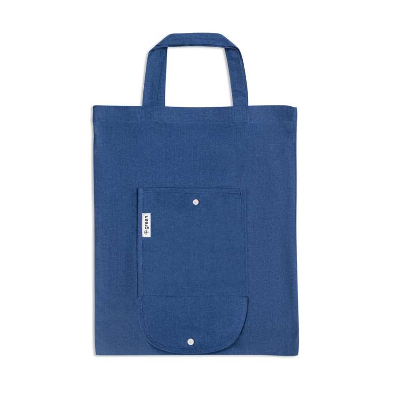 Saco plegable de algodón orgánico 380x470 mm - Saco plegable a precios de mayorista