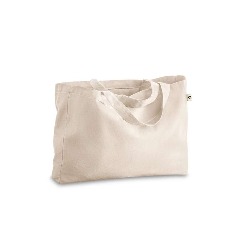 Recycled Cotton Tote Bag, 20L Capacity at wholesale prices - Recyclable accessory at wholesale prices