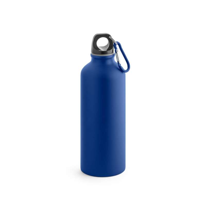 Matte Aluminium Fles 550 ml met Mousqueton - Fles tegen groothandelsprijzen