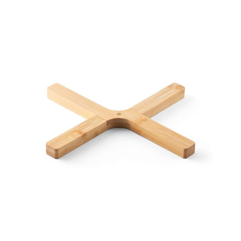 Vouwbare bamboe onderzetter 180 x 150 mm tegen groothandelsprijzen - bazar tegen groothandelsprijzen