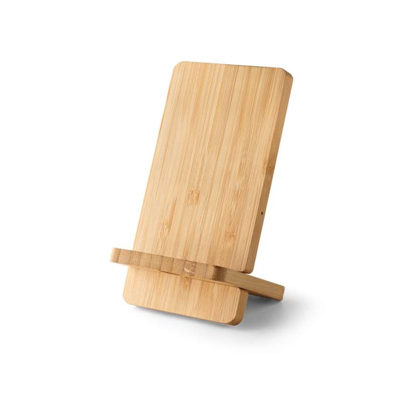 Bamboo cordless charger - Phone support at wholesale prices