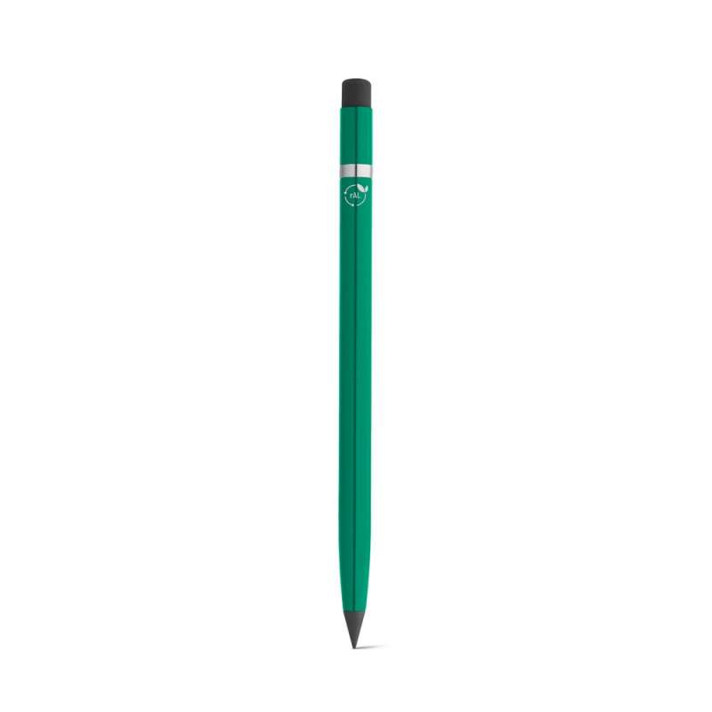 Lápis de grafite com corpo de alumínio 150 mm - Acessório reciclável a preço grossista