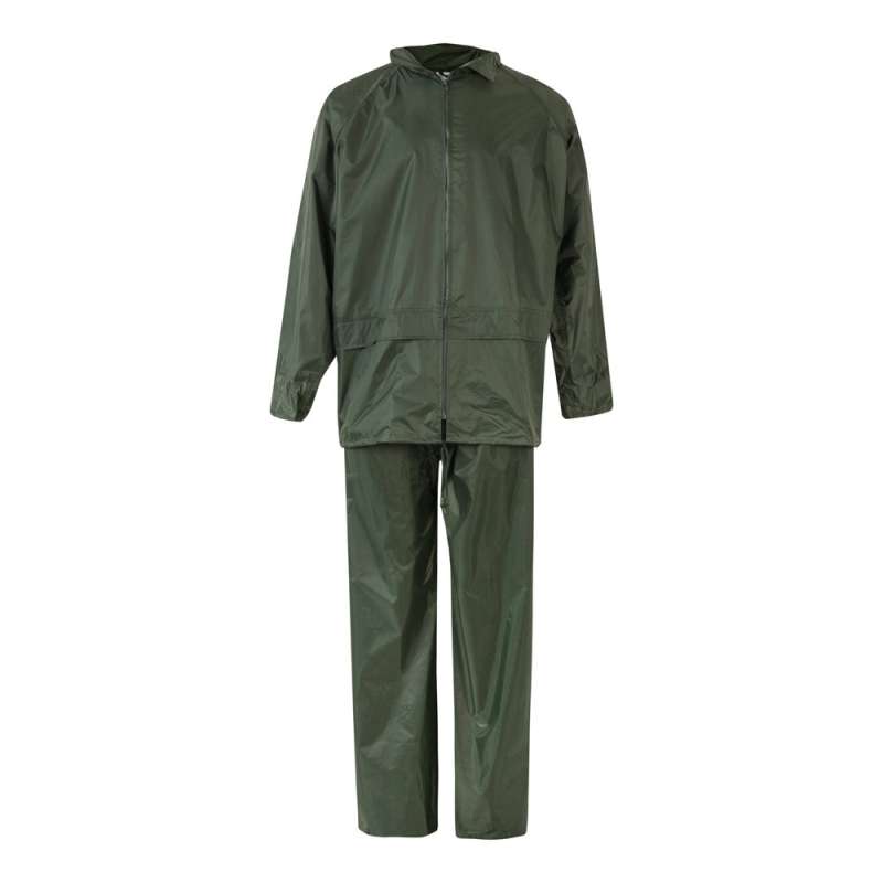 Regenpak 225g/m², twee delen polyester tegen groothandelsprijzen - Regenkleding tegen groothandelsprijzen