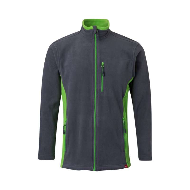 Bicolore fleece vest 220g/m² polyester - Fleecejacke tegen groothandelsprijzen