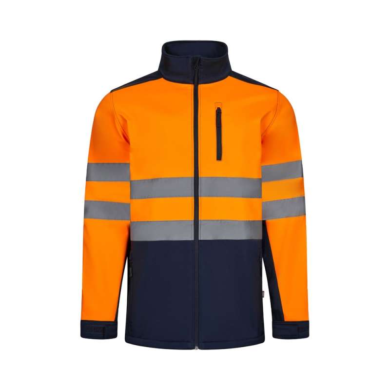 VL HESTIA. Two-tone 280g/m² soft shell jacket in 96% polyester and 4% elastane. at wholesale prices - Softshell at wholesale prices