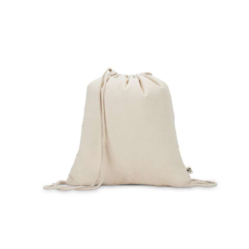Mochila de Algodão Reciclado 370x410 mm a preço grossista - Mochila a preço grossista