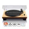 Platine vinyle avec haut-parleurs intégrés USB Encoding Wood - platine vinyle à prix grossiste
