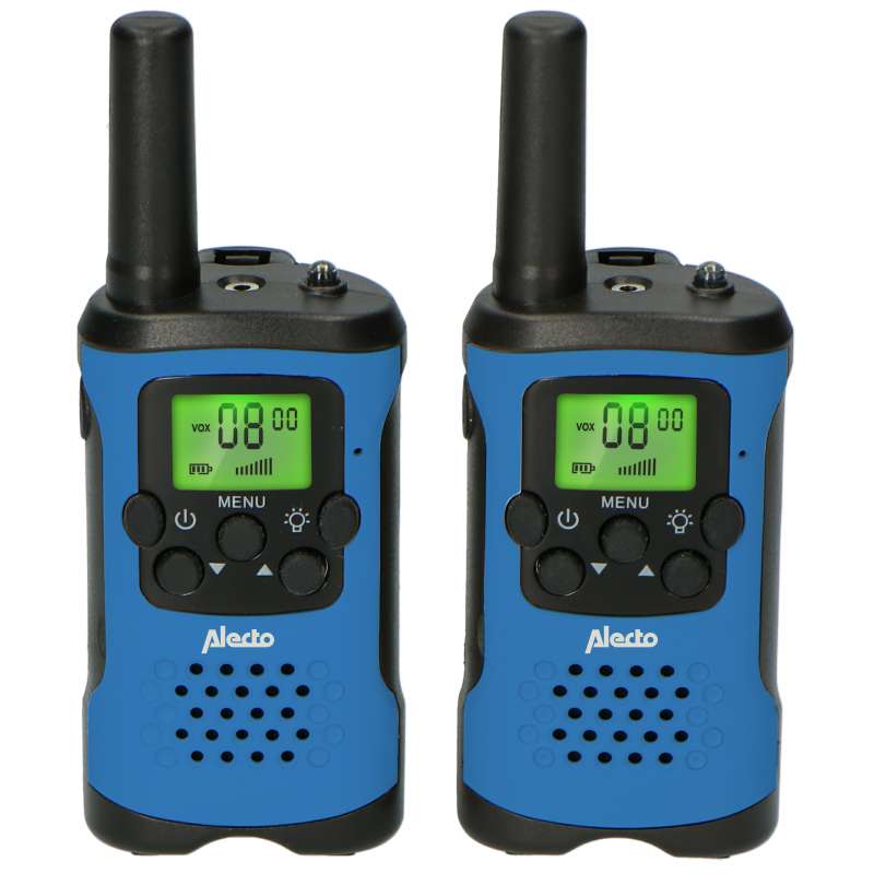 Walkie-talkie negro 8 canales PTT/VOX a precios de mayorista - Walkie-talkie a precios de mayorista