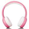 Casque Bluetooth® pliable pour enfants Rose - Casque audio à prix de gros